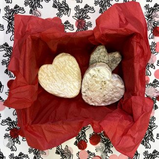 Trio de cœurs de fromages  - 670Gr  - St Valentin