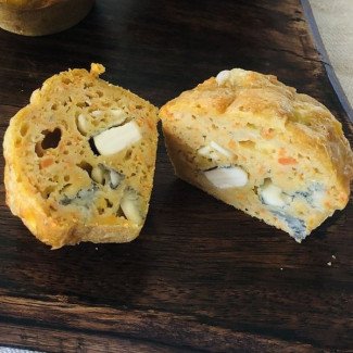 Muffins Valençay et carottes