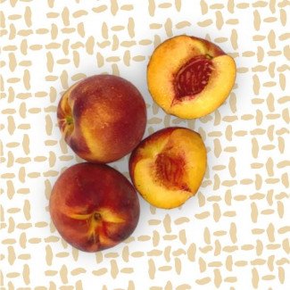 Pêches jaunes - 1kg