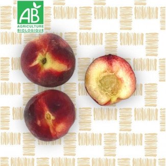 Pêches blanches - 1kg