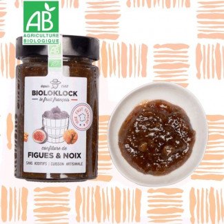 [Précommande Nouvel An]  Confiture de figues-noix BIO - Pot de 230g