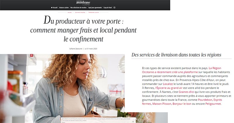 Article Figaro Madame Bonjour Le Bon