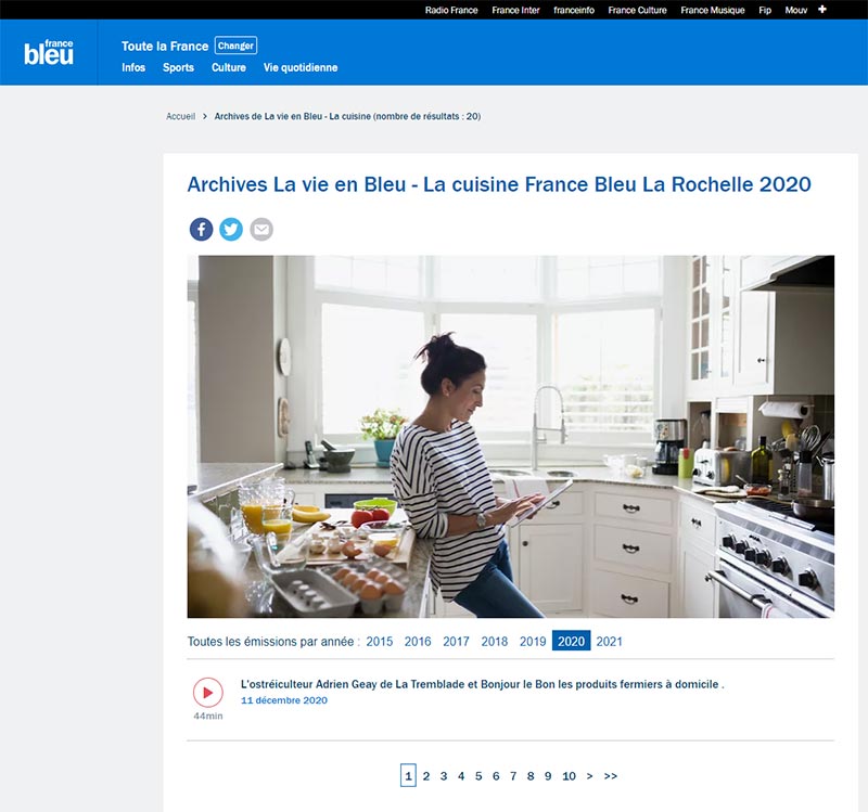 Interview France Bleu Décembre 2020 Bonjour Le Bon